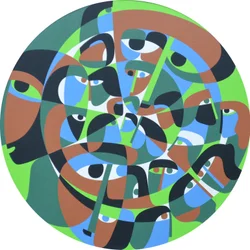 1985年国連40周年記念コンサート（船内アクリル）